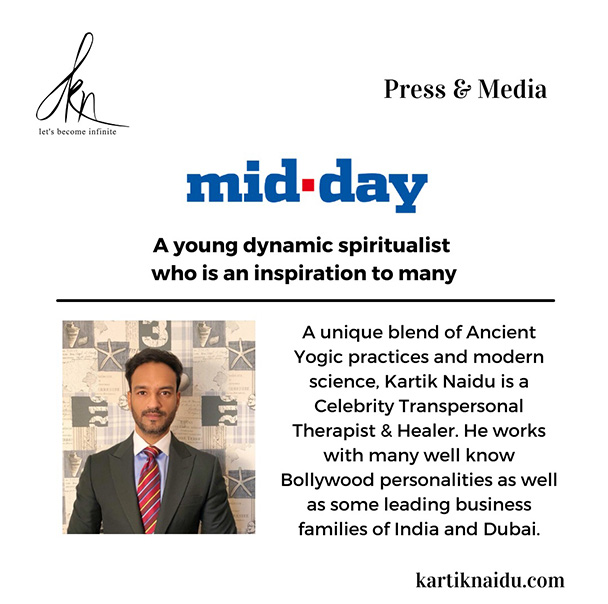 kartik naidu a young dynamic spiritualist who is an inspiration to many.-mid-day.com