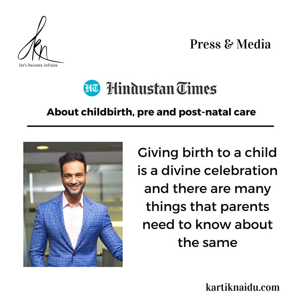 kartik naidu, explains to parents about childbirth, pre and post-natal care - hindustan times-Hindustan Times